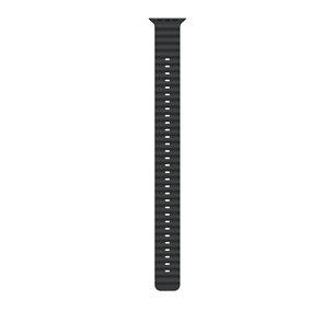 Apple Ocean Band Extension, 49 mm, melna titāna/melna - Siksniņa pulkstenim MYPF3ZM/A