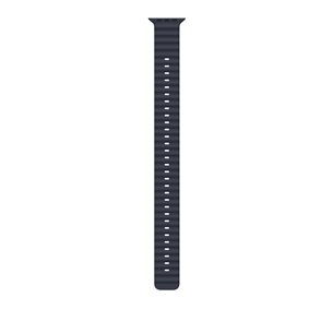 Apple Ocean Band Extension, 49 mm, melna titāna/zila - Siksniņa pulkstenim MYPC3ZM/A