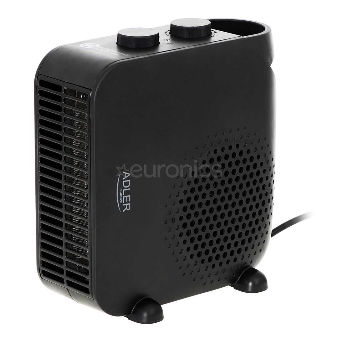 Adler, 2000 W, black - Heater fan