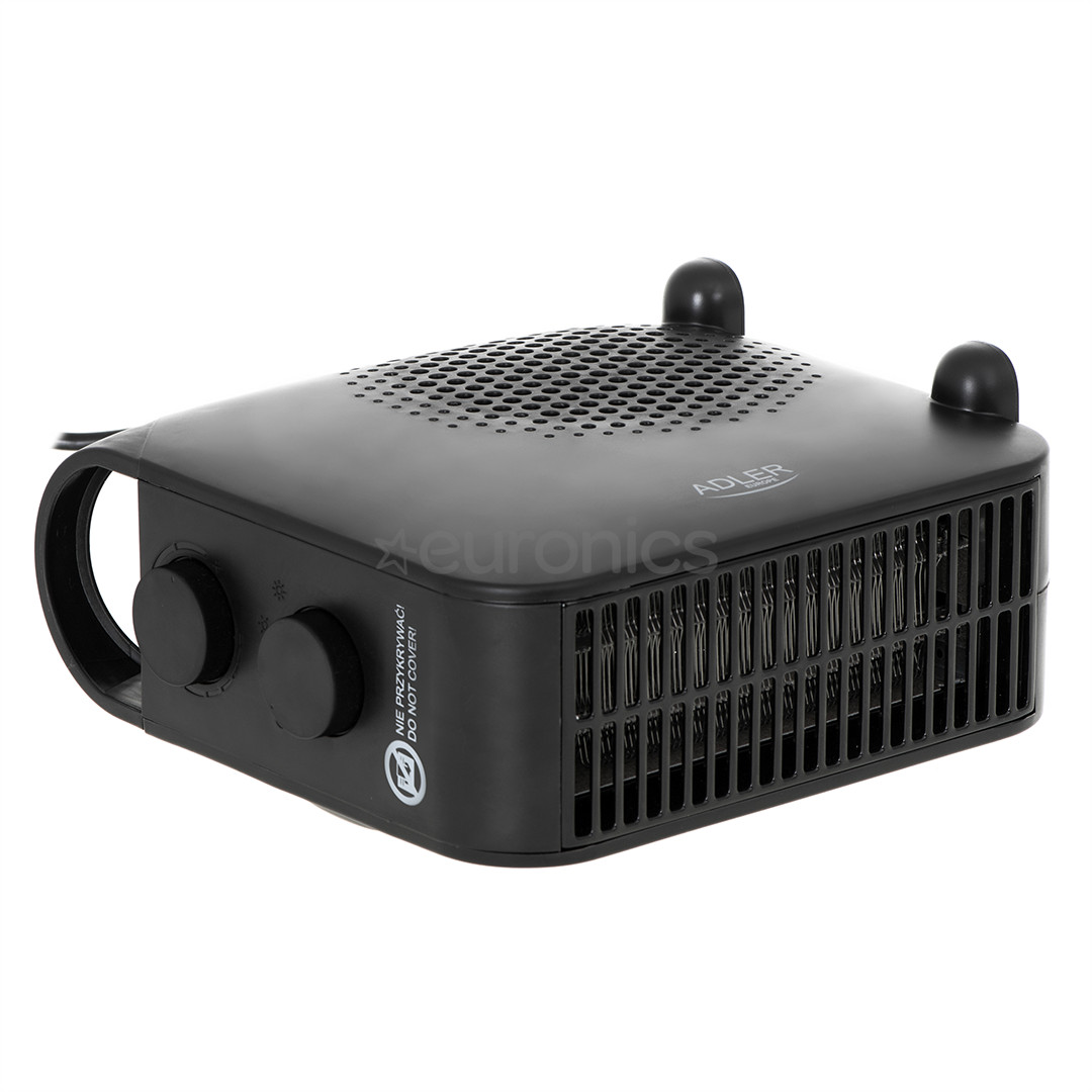 Adler, 2000 W, black - Heater fan
