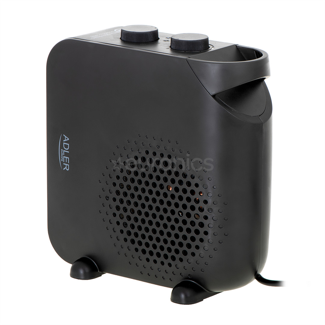 Adler, 2000 W, black - Heater fan