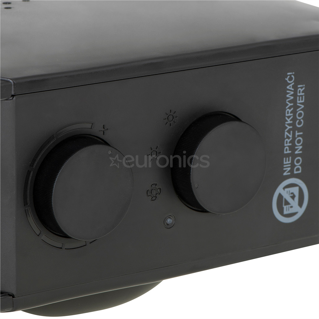 Adler, 2000 W, black - Heater fan