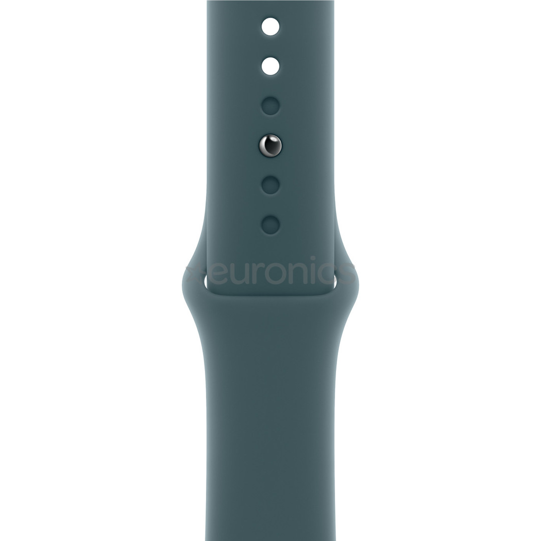 Apple 42mm Lake Green Sport Band, S/M, zaļa - Siksniņa pulkstenim