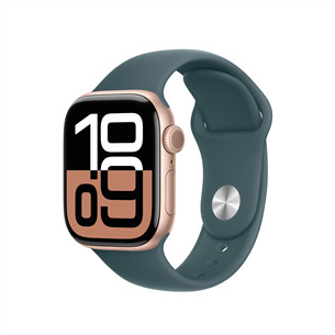 Apple 42mm Lake Green Sport Band, S/M, zaļa - Siksniņa pulkstenim