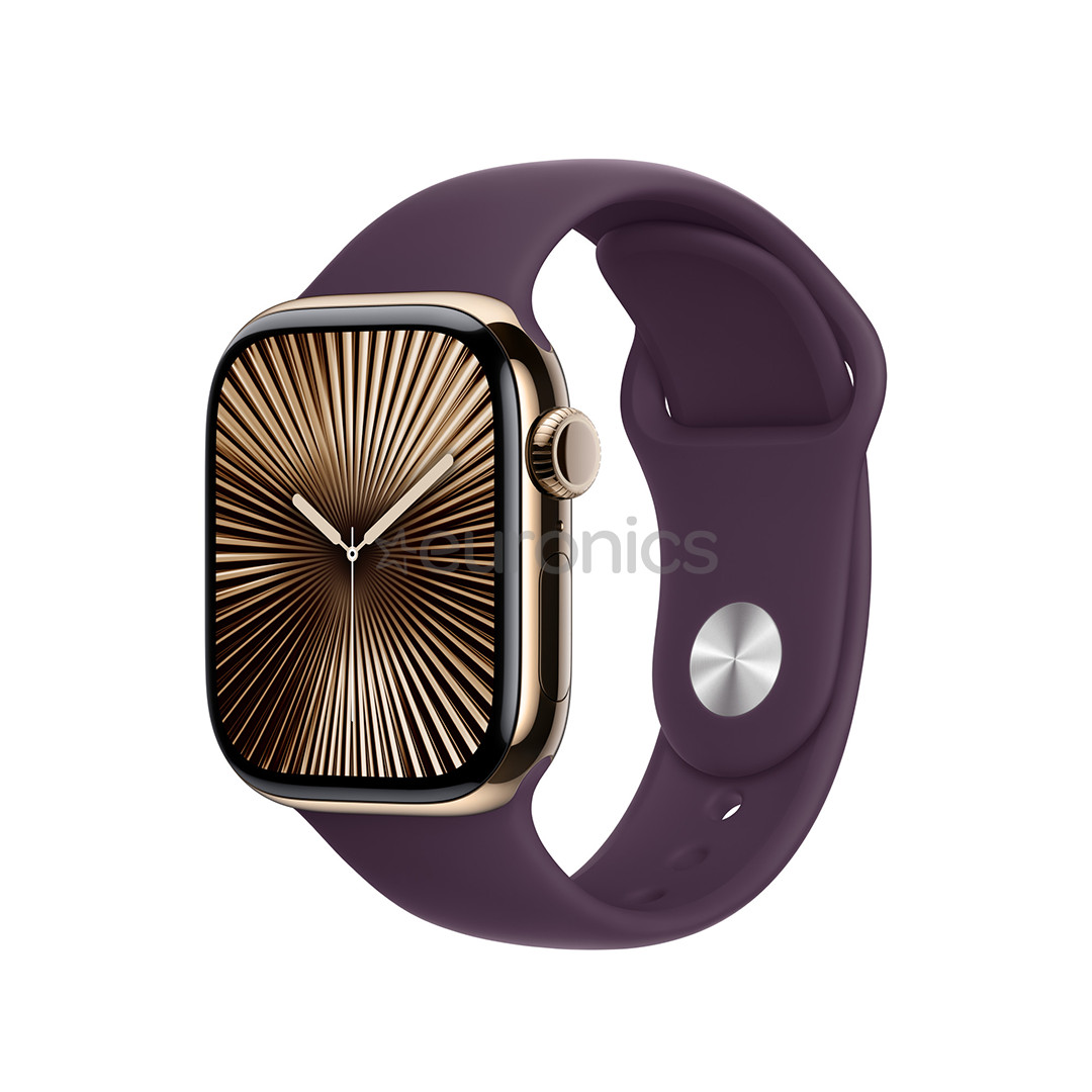 Apple 42mm Plum Sport Band, S/M, lillā - Siksniņa pulkstenim