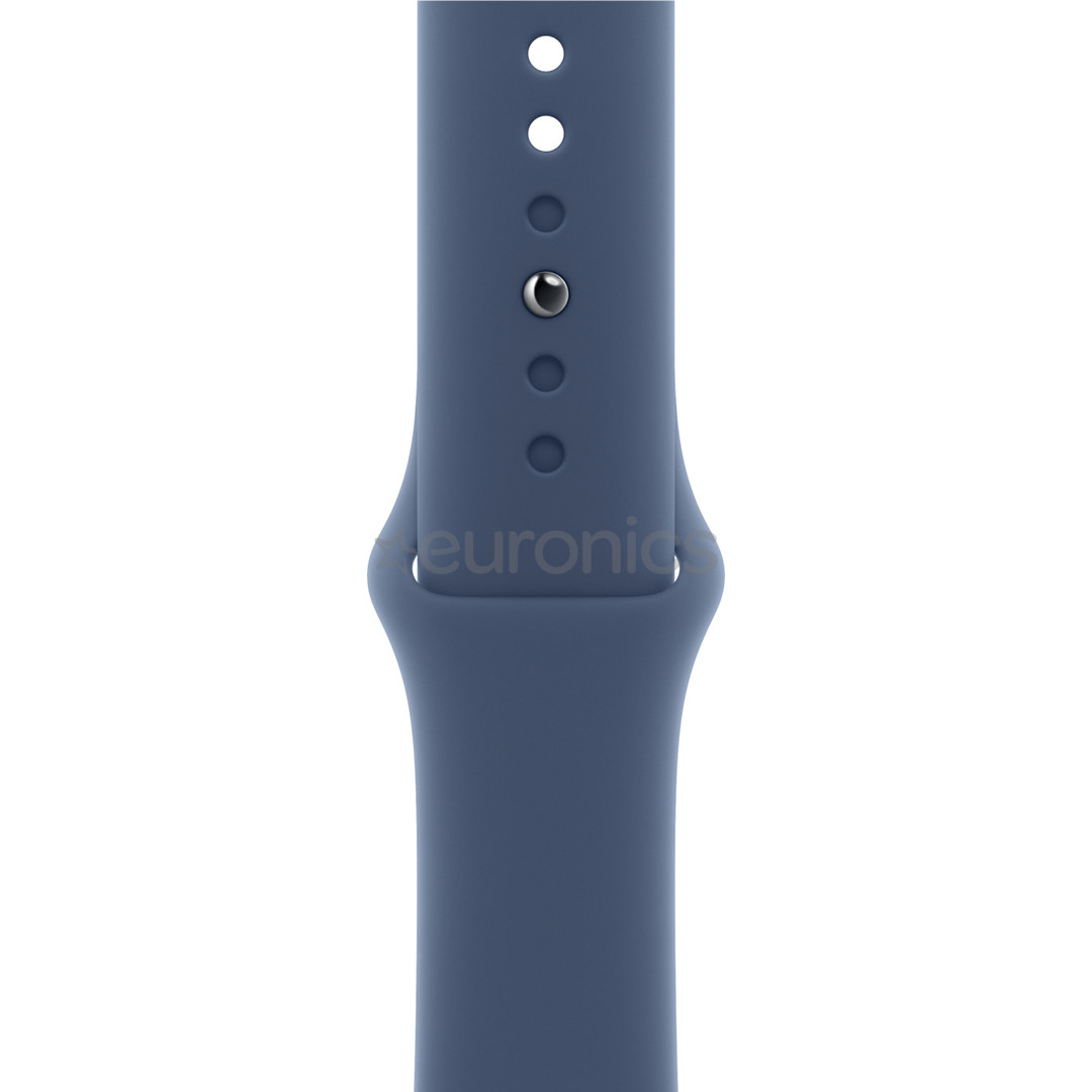 Apple 42mm Denim Sport Band, S/M, zila - Siksniņa pulkstenim