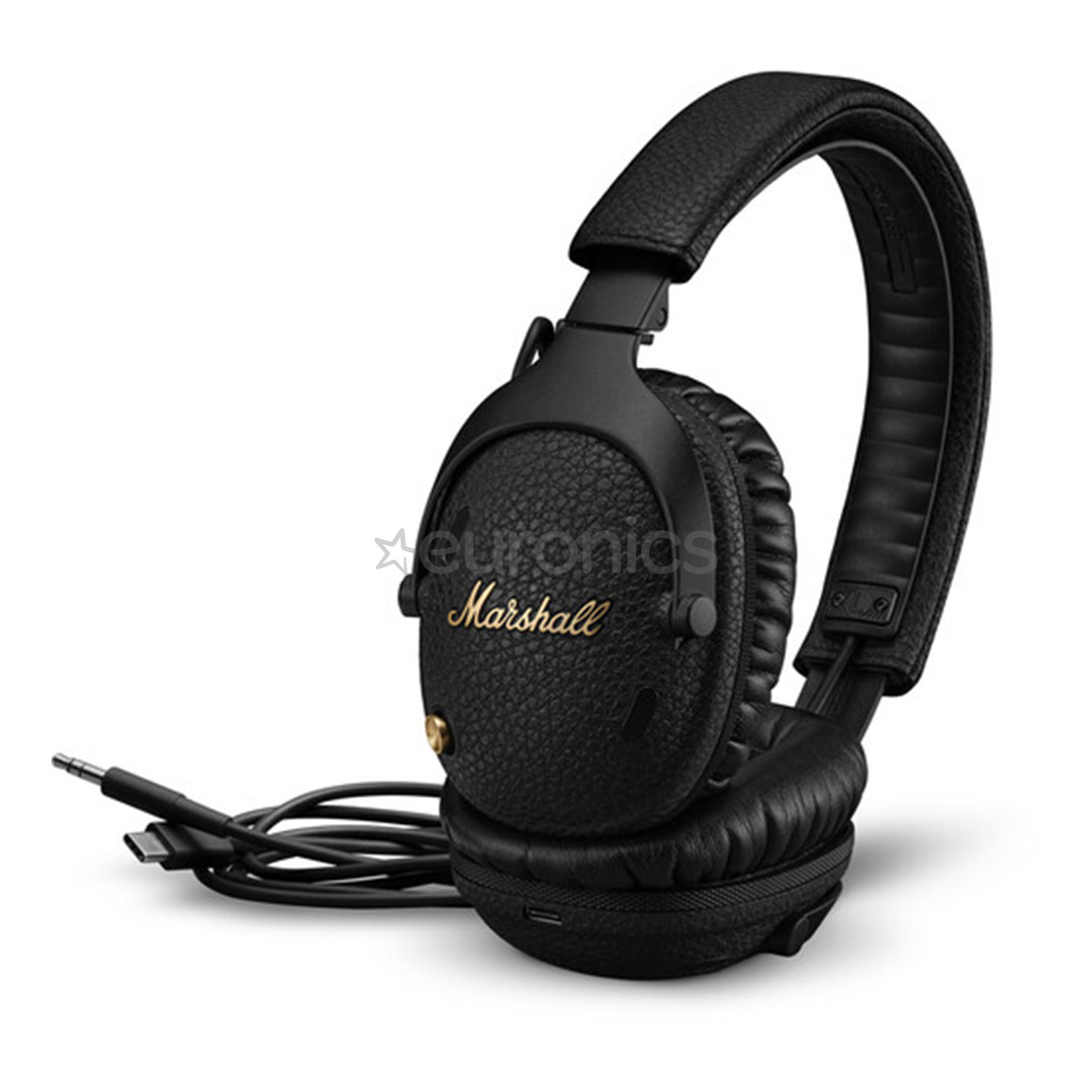 Marshall Monitor III A.N.C, melna - Bezvadu austiņas