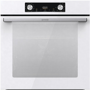 Gorenje, 77 L, white - Built-in oven