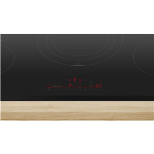 Bosch, Series 6, width 90 cm, frameless, black - Built-in induction hob