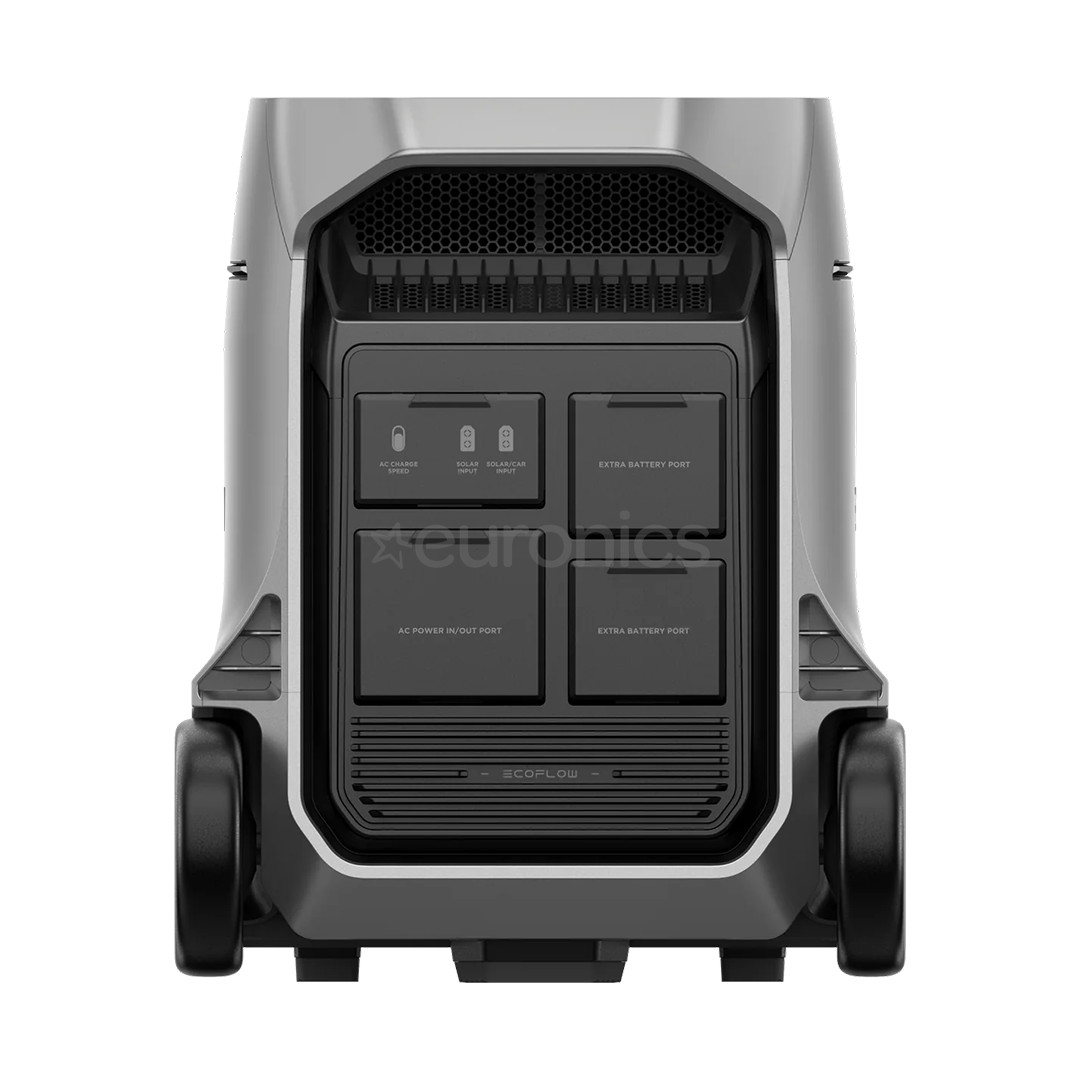 EcoFlow Delta Pro 3, 4096 Втч, черный/серебристый - Портативная аккумуляторная станция / внешний аккумулятор