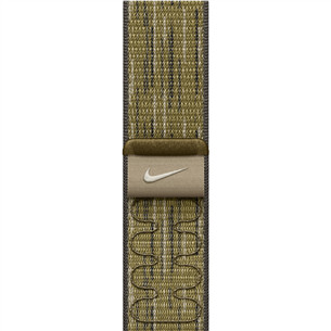 Apple 42mm Green/Grey Nike Sport Loop, zaļa/pelēka - Siksniņa pulkstenim MXTY3ZM/A