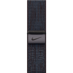 Apple 42mm Black/Blue Nike Sport Loop, melna/zila - Siksniņa pulkstenim MYJA3ZM/A