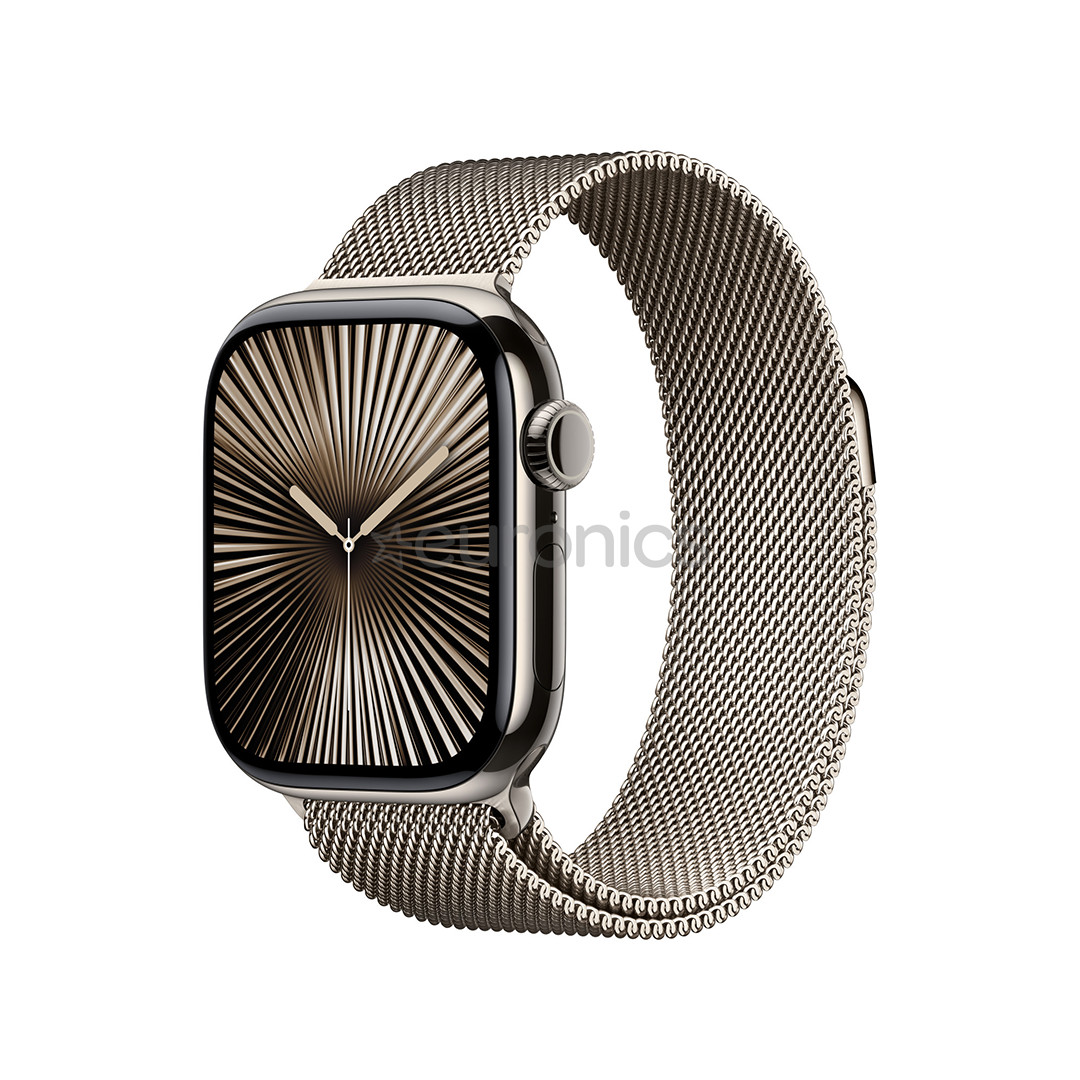 Apple 46mm Natural Milanese Loop, M/L, nerūsējošā tērauda- Siksniņa pulkstenim