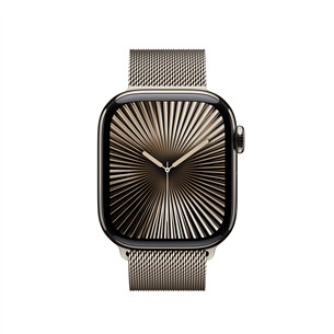Apple 46mm Natural Milanese Loop, M/L, nerūsējošā tērauda- Siksniņa pulkstenim