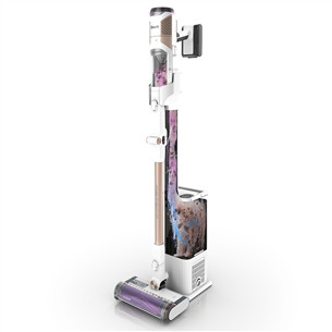 Shark Detect Clean & Empty, balta - Bezvadu putekļu sūcējs