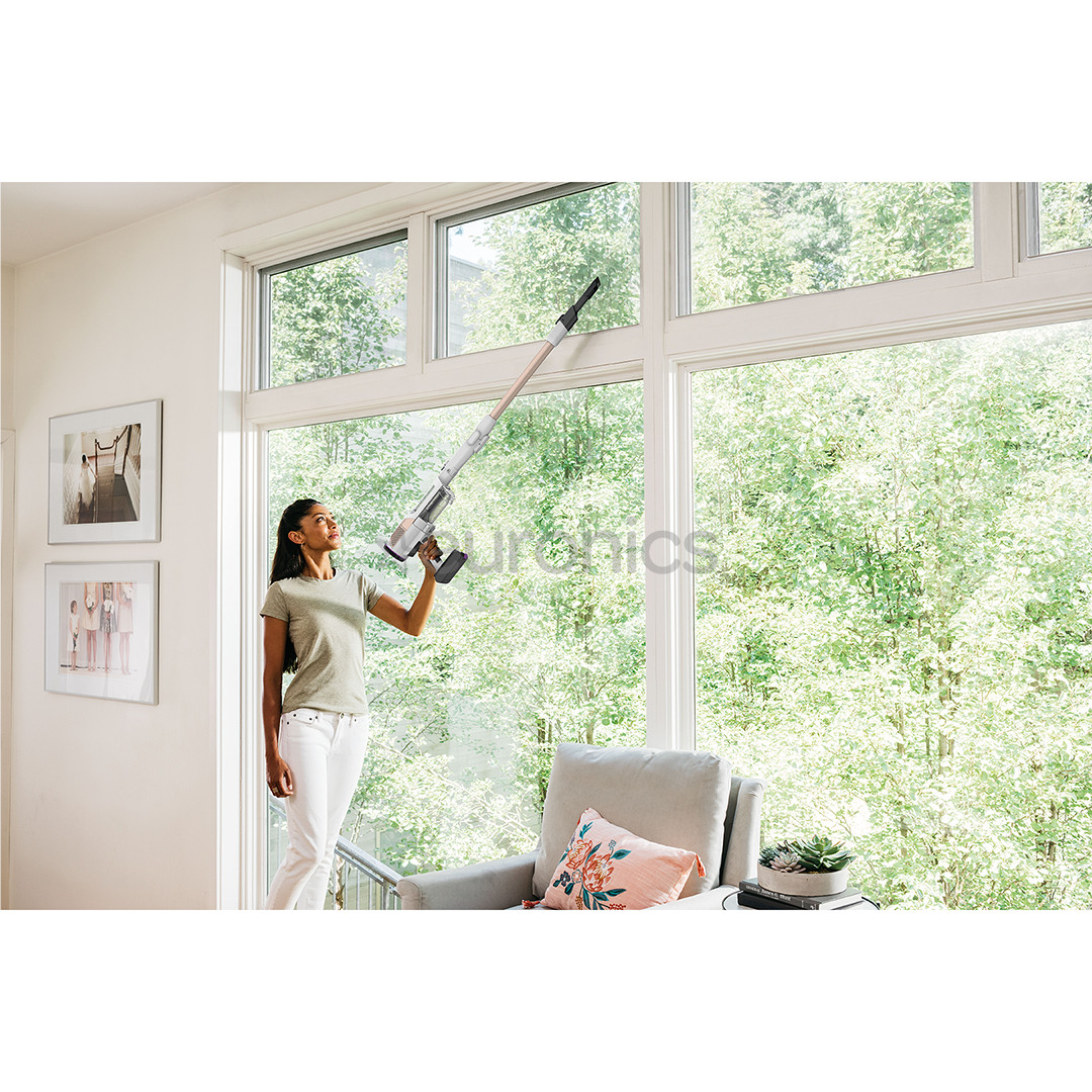 Shark Detect Clean & Empty, balta - Bezvadu putekļu sūcējs