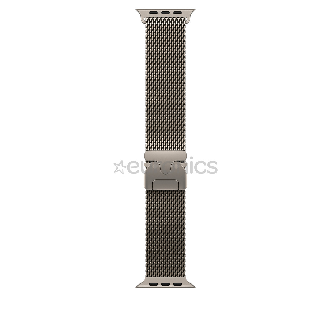 Apple Milanese Loop, 49 mm, Medium, titāna - Siksniņa pulkstenim