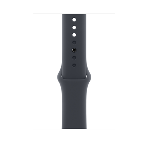 Apple Sport Band, 46 mm, M/L, melna - Siksniņa pulkstenim MYG13ZM/A
