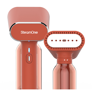 SteamOne Karl, 2000 W, sarkana - Rokas apģērbu tvaicētājs