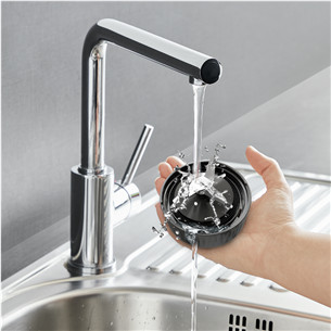 Tefal Minimix, 400 W, серебристый - Блендер + переносная бутылка