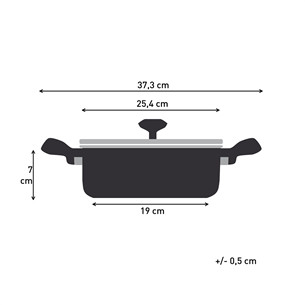 Tefal So'Light, 24 cm - Katls ar vāku