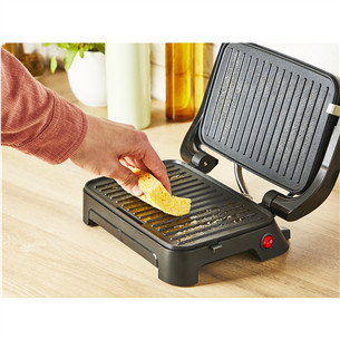 Tefal Inicio Compact, 1000 W, stainless steel - Compact grill