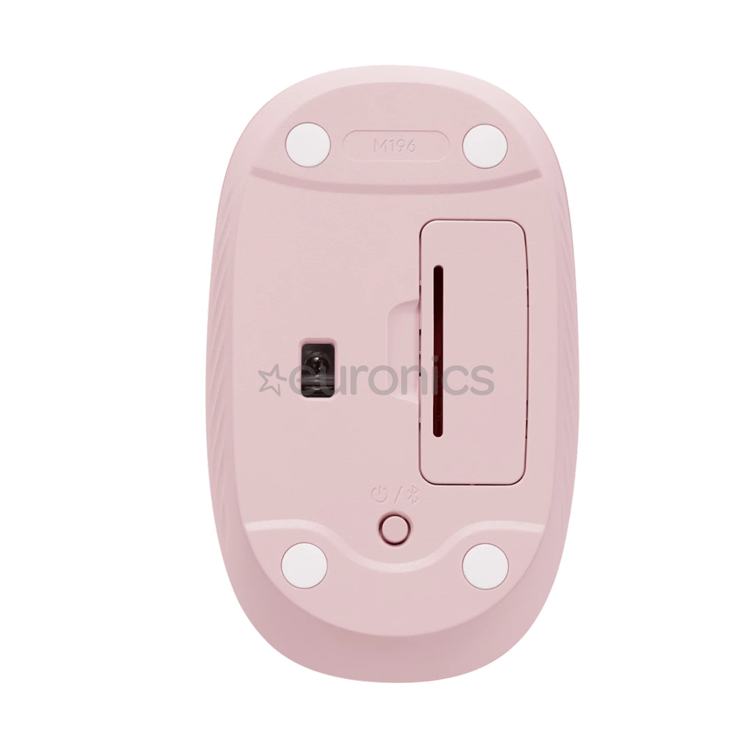 Logitech M196, rozā - Bezvadu datorpele