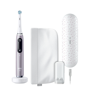Braun Oral-B iO 9, ceļojumu futrālis, rozā - Elektriskā zobu birste