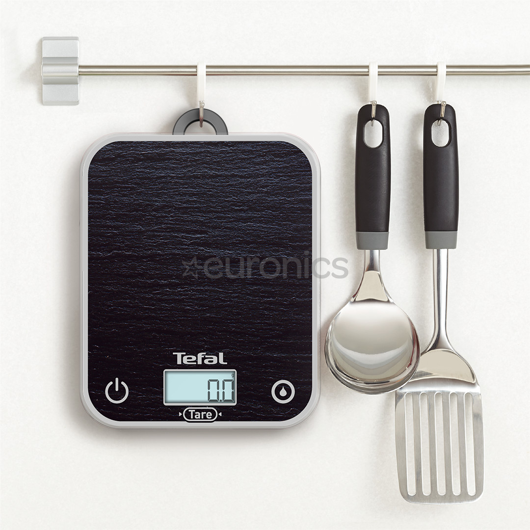 Tefal Optiss, tumši pelēka - Virtuves svari