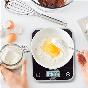 Tefal Optiss, tumši pelēka - Virtuves svari