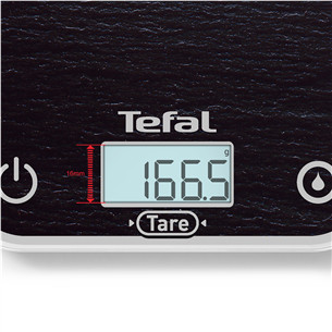Tefal Optiss, tumši pelēka - Virtuves svari