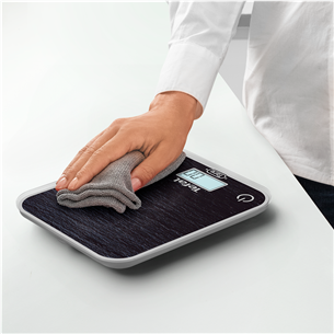 Tefal Optiss, tumši pelēka - Virtuves svari