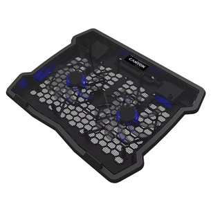 Canyon NS-03 Cooling Stand, 15,6'', melna - Dzesēšanas paliktnis