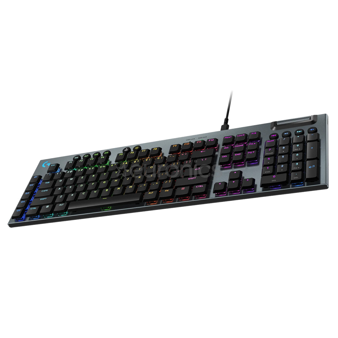 Logitech G915 X, linear, US, melna - Klaviatūra