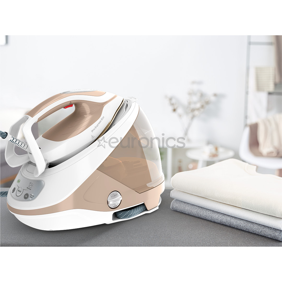 Tefal Pro Express Eco, 2200 W, bēša - Gludināšanas sistēma