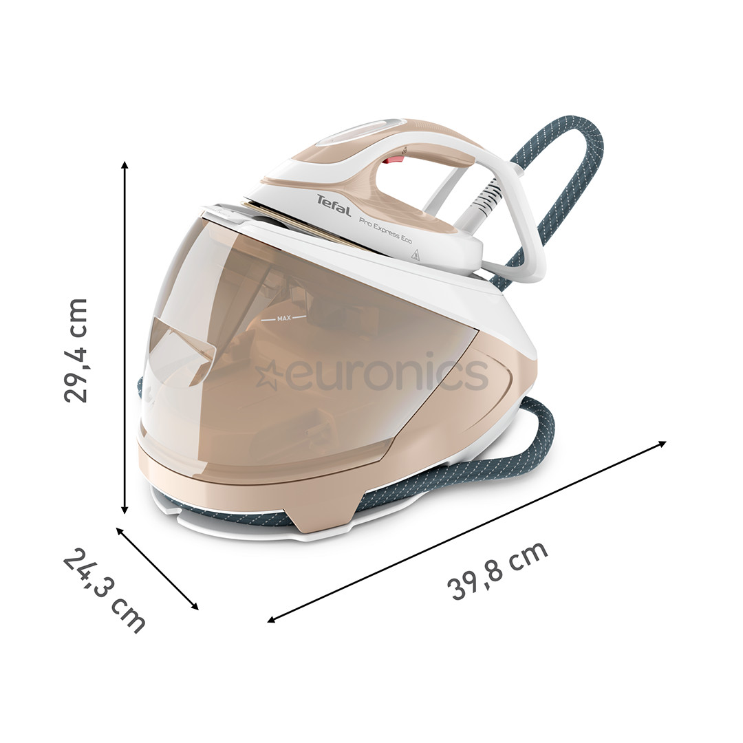 Tefal Pro Express Eco, 2200 W, bēša - Gludināšanas sistēma
