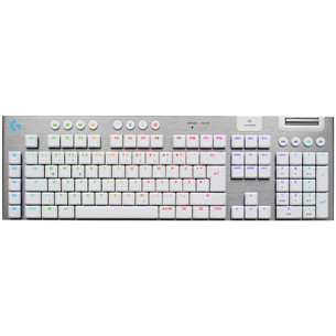 Logitech G915 X Lightspeed, tactile, SWE, balta - Bezvadu klaviatūra