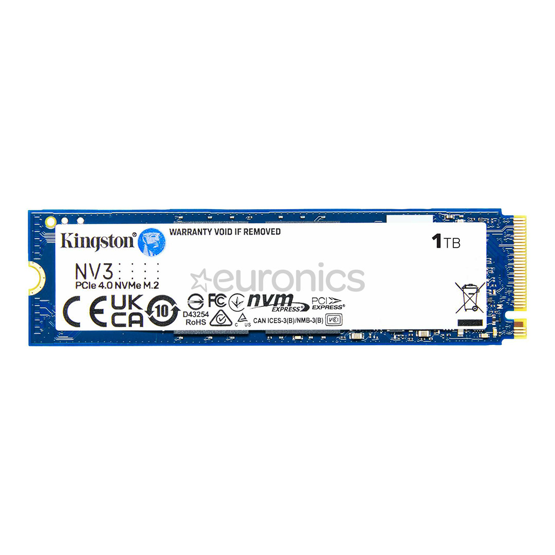 Kingston NV3, 1 TB, M.2, PCIe 4.0 - SSD cietais disks