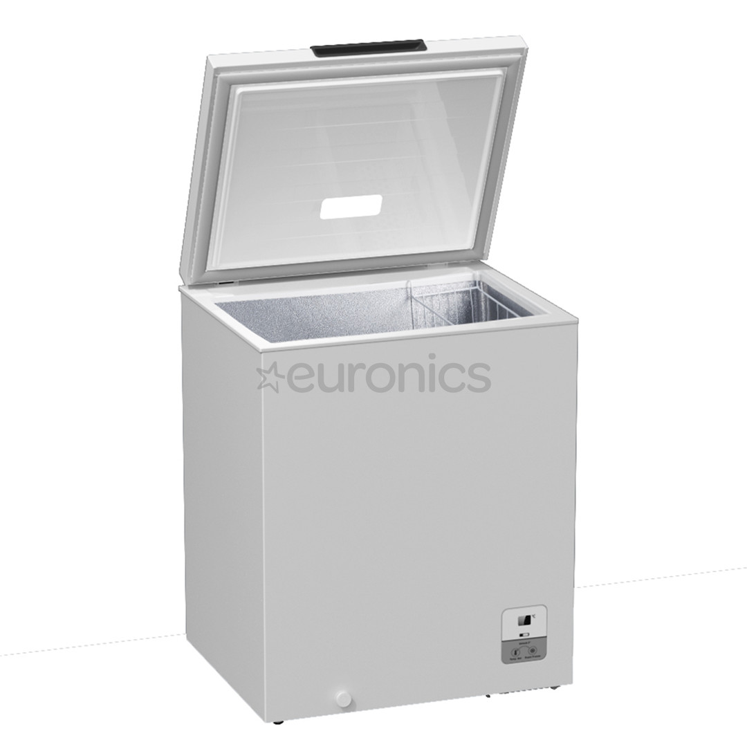 Hisense, 142 L, width 62,5 cm, white - Chest freezer