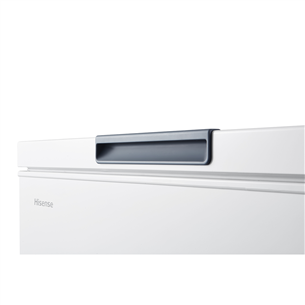 Hisense, 142 L, platums 62.5 cm, balta - Lādes tipa saldētava