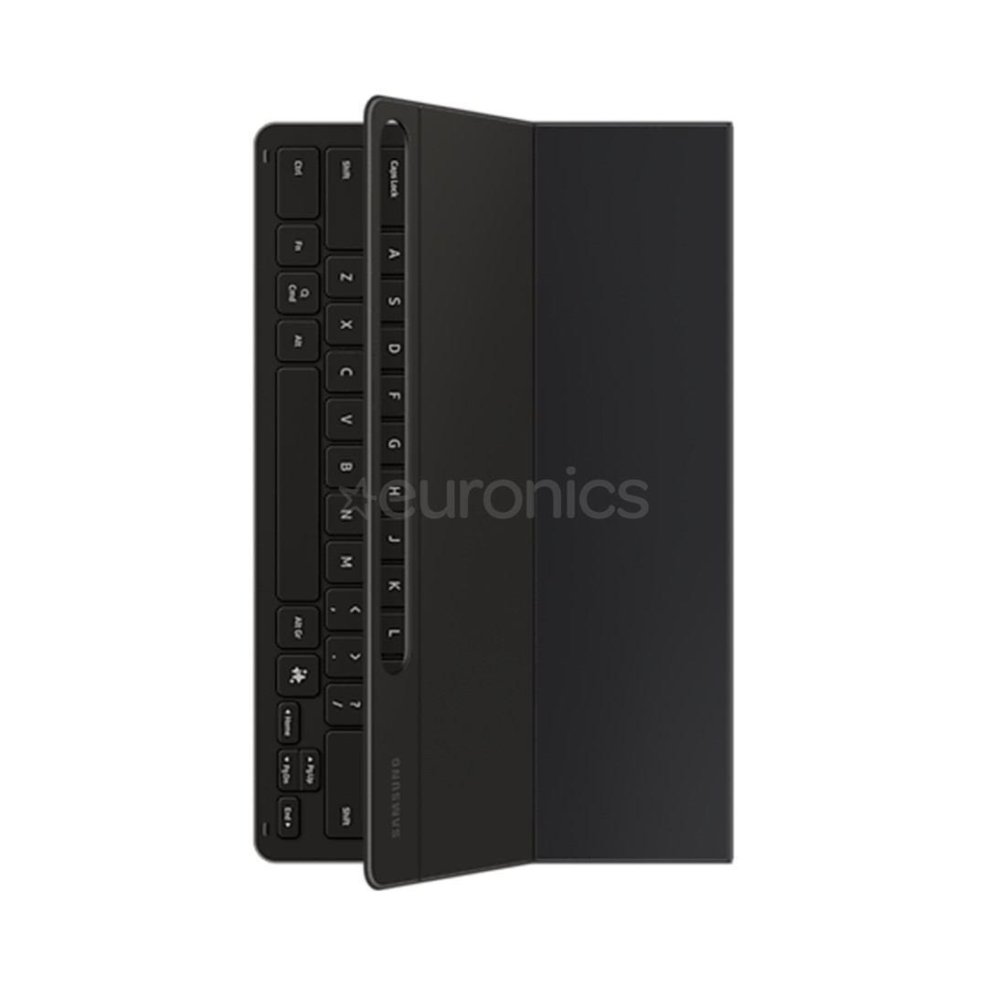 Samsung Book Cover Keyboard Slim, Galaxy Tab S10+, melna - Apvalks ar klaviatūru planšetdatoram