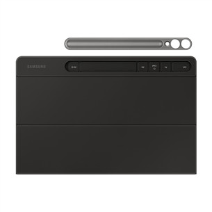 Samsung Book Cover Keyboard Slim, Galaxy Tab S10+, melna - Apvalks ar klaviatūru planšetdatoram