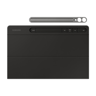 Samsung Book Cover Keyboard Slim, Galaxy Tab S10+, melna - Apvalks ar klaviatūru planšetdatoram