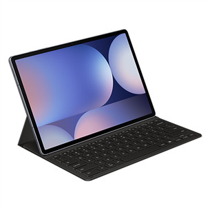 Samsung Book Cover Keyboard Slim, Galaxy Tab S10+, melna - Apvalks ar klaviatūru planšetdatoram