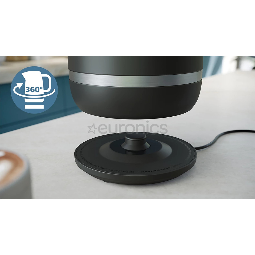 Philips 7000 Series, 2200 W, 1.7 L, black - Kettle