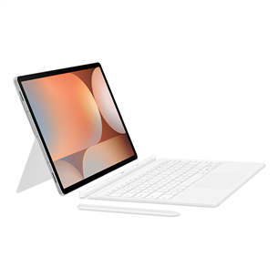 Samsung Book Cover Keyboard, Galaxy Tab S10 +, AI Key, white - Keyboard cover