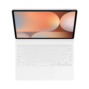 Samsung Book Cover Keyboard, Galaxy Tab S10 +, AI Key, white - Keyboard cover