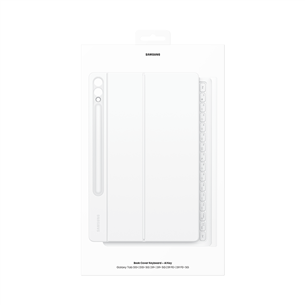 Samsung Book Cover Keyboard, Galaxy Tab S10 +, AI Key, white - Keyboard cover