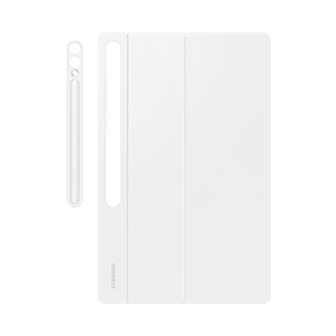 Samsung Book Cover Keyboard, Galaxy Tab S10 Ultra, AI Key, balta - Apvalks ar klaviatūru planšetdatoram