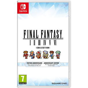 Final Fantasy I-VI Collection Anniversary Edition, Nintendo Switch - Spēle 5021290098954